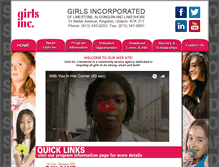 Tablet Screenshot of girlsinclimestone.ca